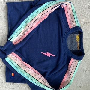 Aviator nation low cut sweat shirt